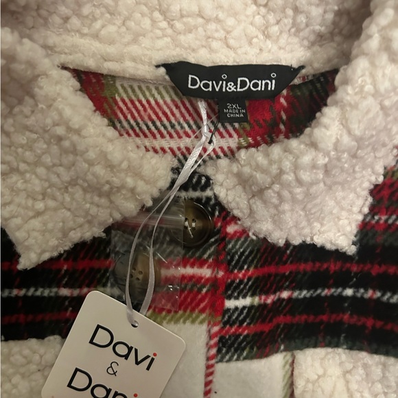 Women’s Plus Size Davi & Dani 2XL Shacket Oversized - Picture 7 of 7